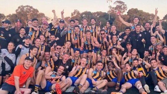 St Bernard's won the seniors and reserves flags.