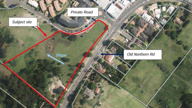 The land allocated for the shopping centre. Picture: Supplied.