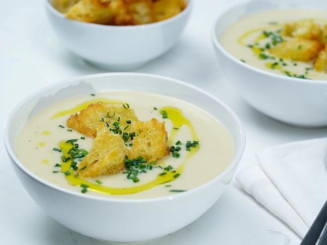 Potato and leek soup.