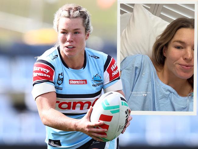 Cronulla and NSW star Emma Verran has shared the details of her recent cancer scare.