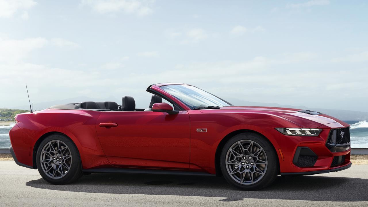 The convertible will be available with both engine options. Picture: Supplied.