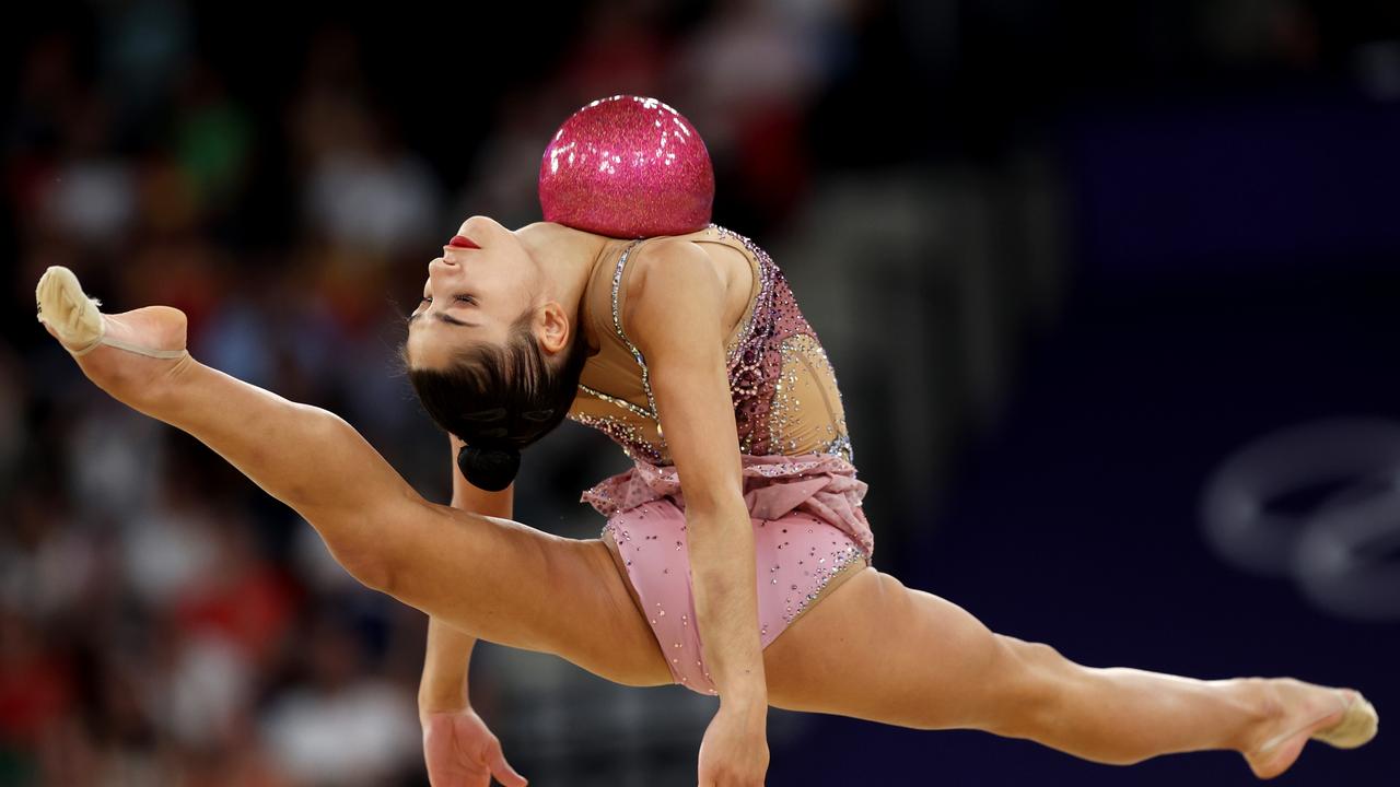 She does have a head after all. (Photo by Jamie Squire/Getty Images)