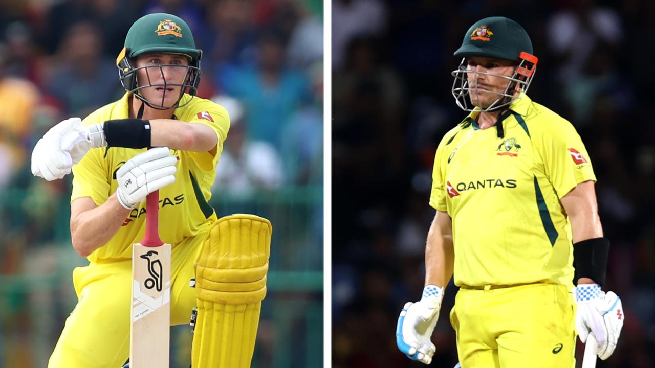 Marnus Labuschagne and Aaron Finch