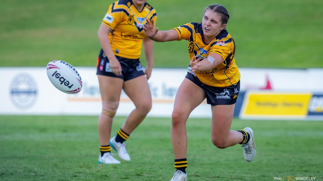 Sunshine Coast Falcons BMD player Jordan Jackson in action. Picture: Phil Bradeley.