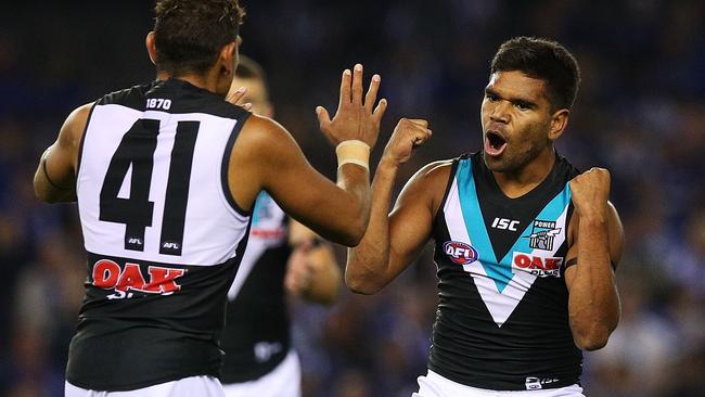 Jake Neade has been dominant for Portland. Picture: Graham Denholm/AFL Media/Getty Images