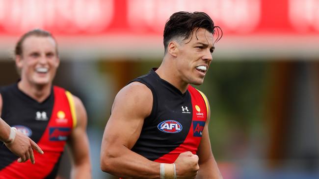 Dylan Shiel will return for the Bombers. Picture: Michael Willson/AFL Photos via Getty Images