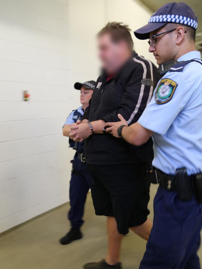 The 51-year-old teacher was arrested at his Russell Lea home by detectives. Picture: NSW Police Force