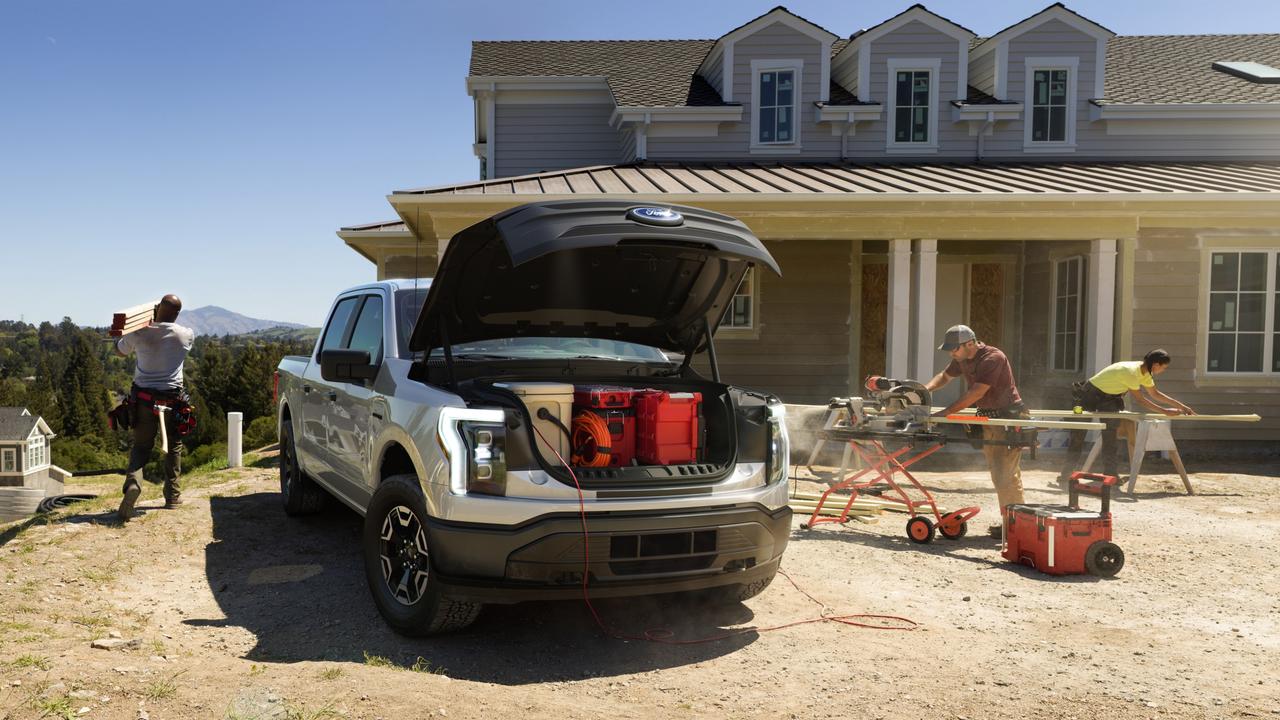 The Lightning can power tools and other equipment on worksites.