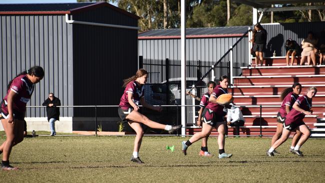 Marsden State High School Year 9/10 division 1 schoolgirls in action during the season.