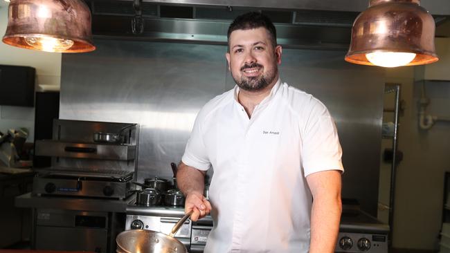 Chef Dan Arnold from Restaurant Dan Arnold in Fortitude Valley. Picture: Annette Dew