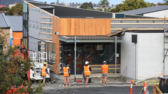 New dementia village Korongee which is under construction in Glenorchy. Picture: ZAK SIMMONDS