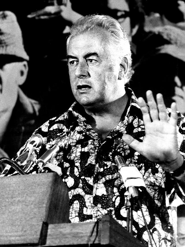 Whitlam clandestinely met two representatives of Saddam Hussein’s Baath Party in 1975.