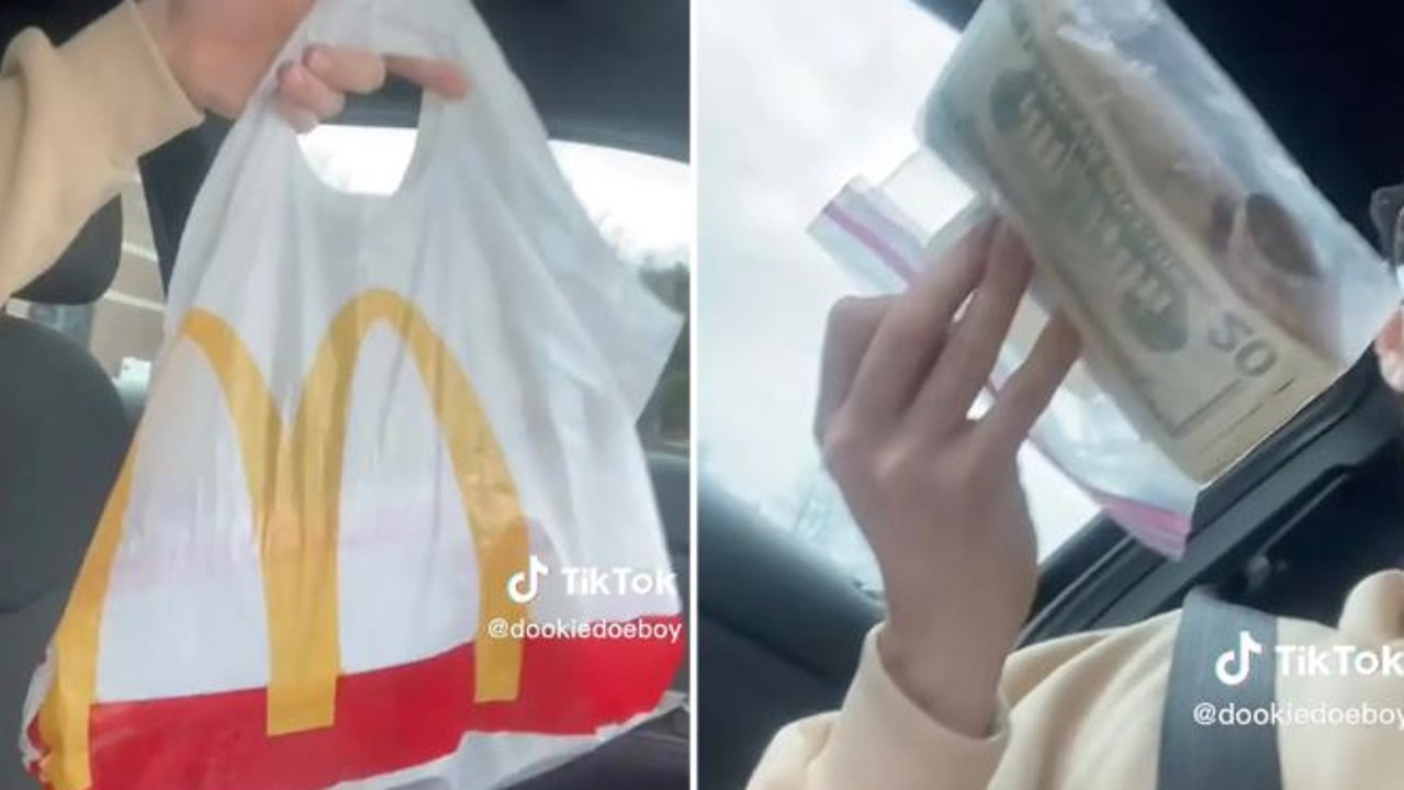 Mężczyzna idzie do McDonald’s na lunch – ale zamiast tego wychodzi z torbą pieniędzy