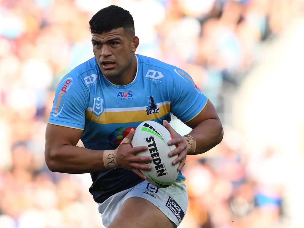 The Titans need more consistency out of David Fifita. Picture: Matt Roberts/Getty Images