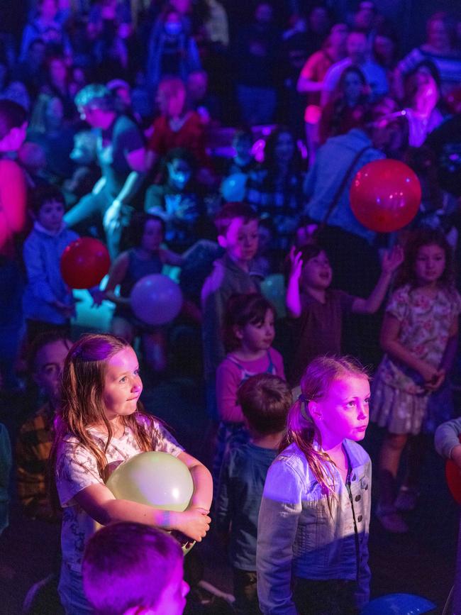 Small Fry Rock attendees at The Triffid. Picture: Glenn Hunt