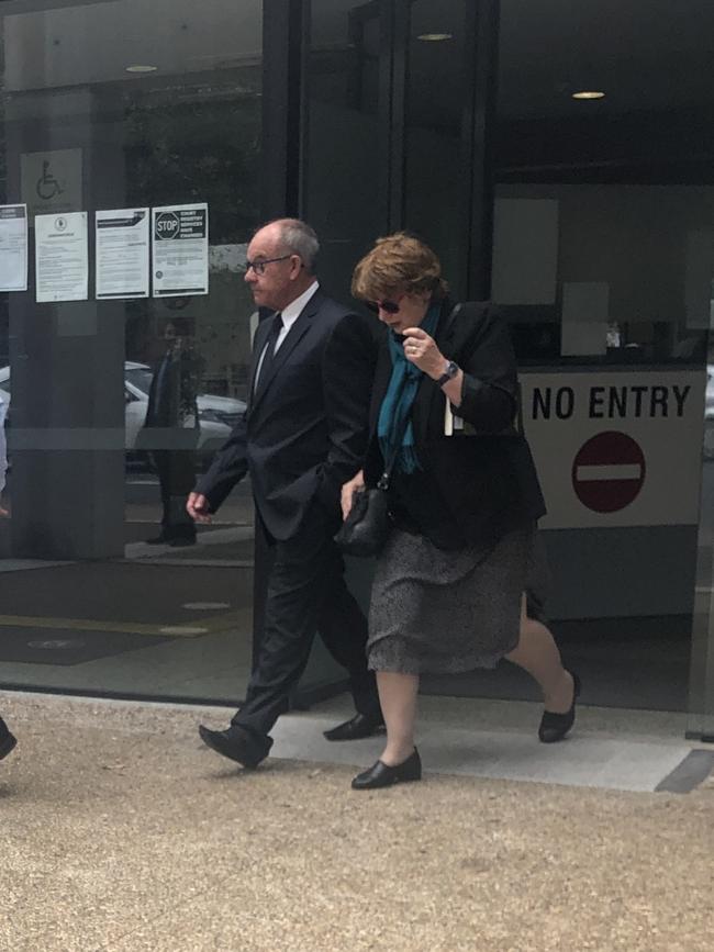 Roy Fennell at court.