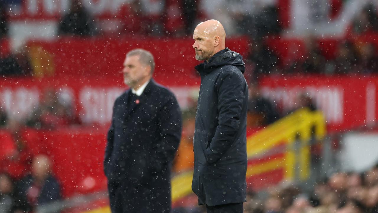 Erik ten Hag, Manager of Manchester United. Photo by Carl Recine/Getty Images