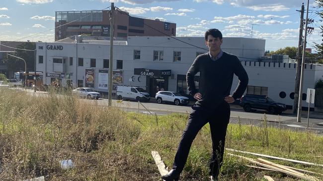 Frankston mayor Kris Bolam hopes higher rates for sites that have been left undeveloped for years will stop land banking Picture: Frankston Council
