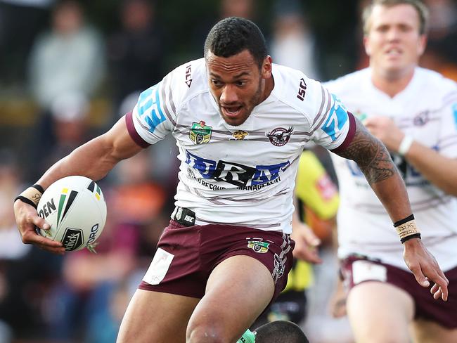 Manly's Api Koroisau is headed to Penrith in 2020. Picture: Brett Costello