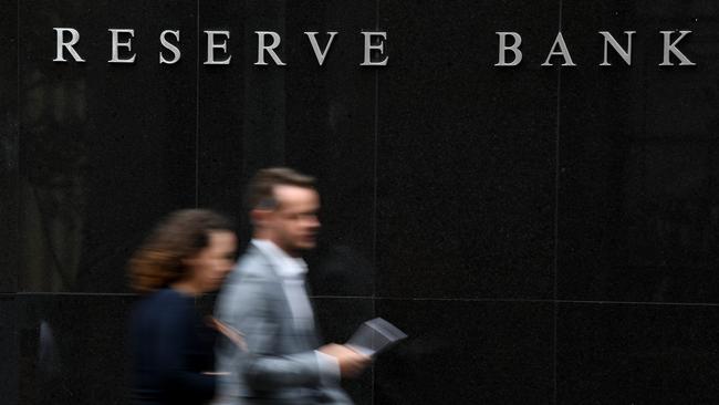 The median estimate of economists surveyed by Bloomberg is for the RBA to lift rates by 40 basis points on Tuesday. Picture: AAP