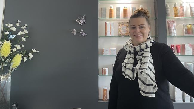 Skin Perfection owner Melinda Dawson prefers small shopping centres over big malls.