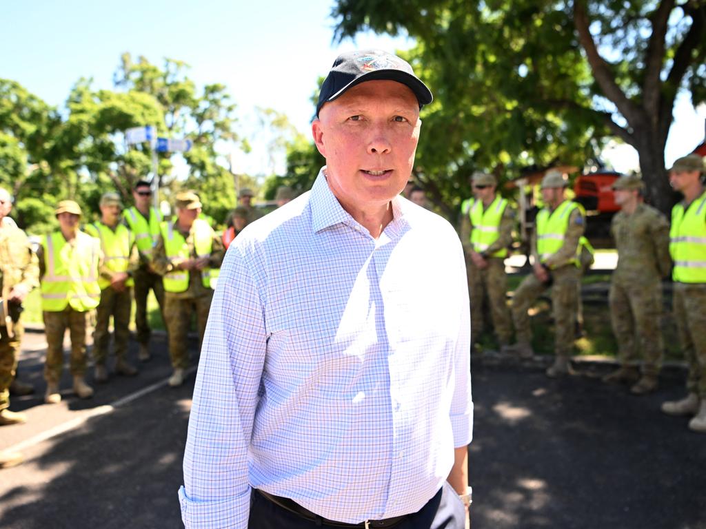 Mr Dutton has faced attacks from Labor premiers as well as criticisms for running a campaign of fear over national security during the election. Picture: NCA NewsWire / Dan Peled