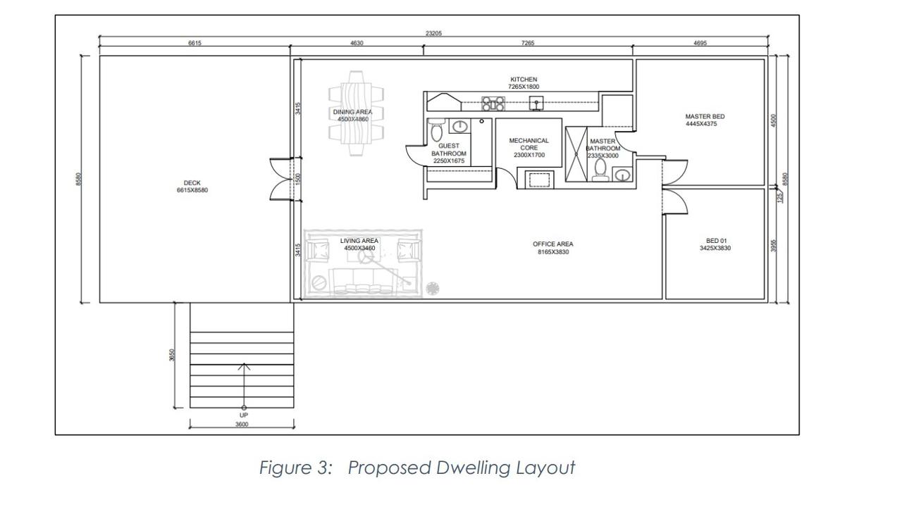 The internal layout plans for dwellings proposed to be built at a new retirement village at Armstrong Beach. Pictures: Documents submitted to Mackay Regional Council