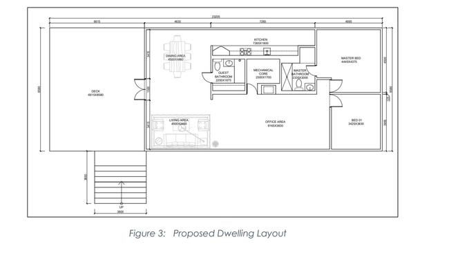 The internal layout plans for dwellings proposed to be built at a new retirement village at Armstrong Beach. Pictures: Documents submitted to Mackay Regional Council