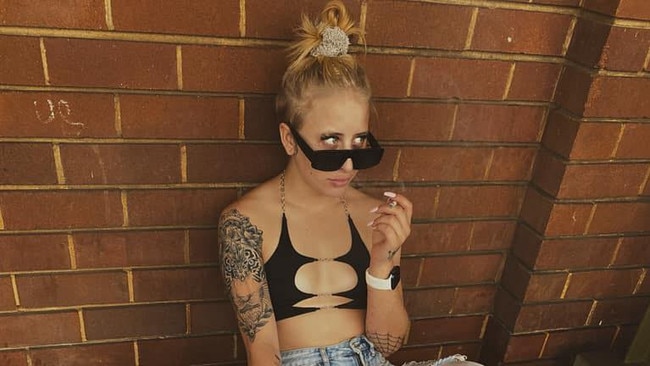 Tahlee-Lee Bennett has been jailed for glassing a woman at Northies Cronulla nightclub. Picture: Facebook