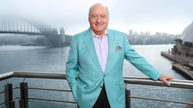 Alan Jones at his home in Sydney. Picture: John Feder