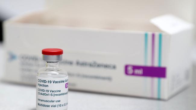 The TGA has reported five more cases of clotting linked to the AstraZeneca/Oxford vaccine. Picture: AFP.