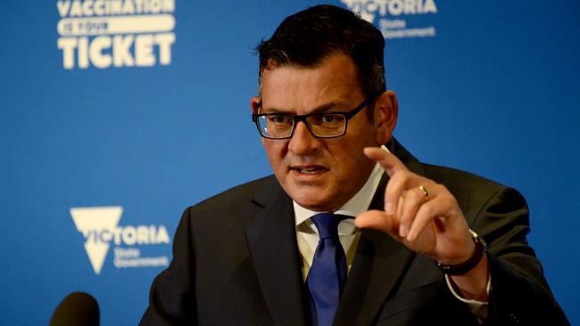 Victorian Premier Daniel Andrews has been forced to make several changes. Picture: Andrew Henshaw