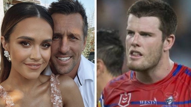 Lachlan Fitzgibbon has buried the hatchet with Mitchell Pearce.