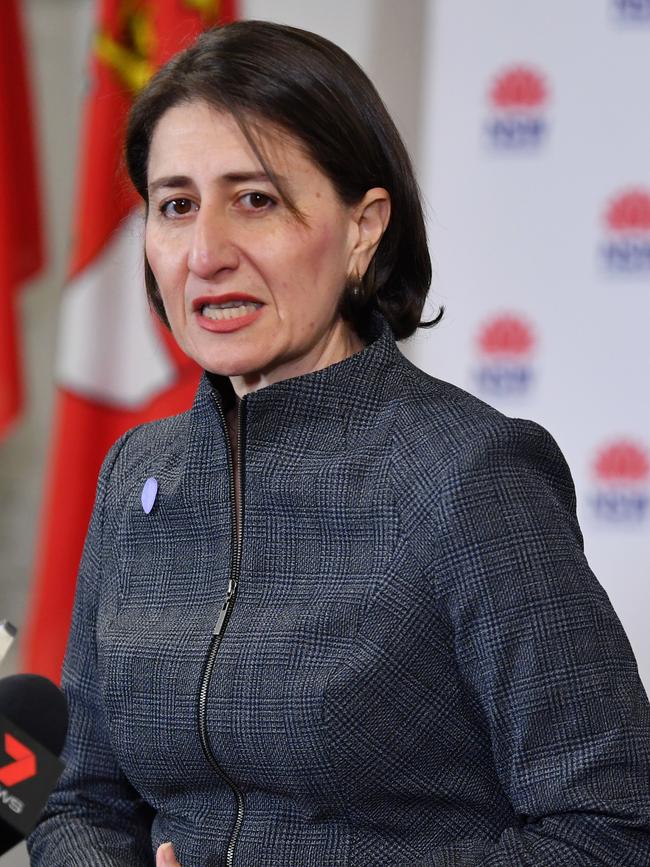 NSW Premier Gladys Berejiklian. Picture: AAP