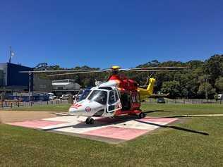 The Westpac Rescue Helicopter was called into action today.