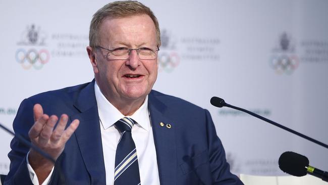 AOC president John Coates was re-elected last week. Picture: Getty Images