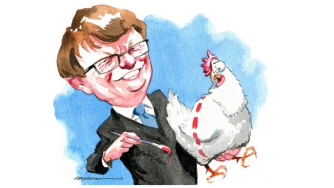 TPG boss Ben Gray. Artwork: Sturt Krygsman.