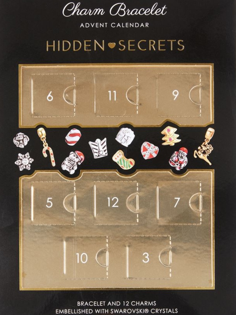 The store will have a charm advent calendar, which includes a bracelet. Picture: Supplied