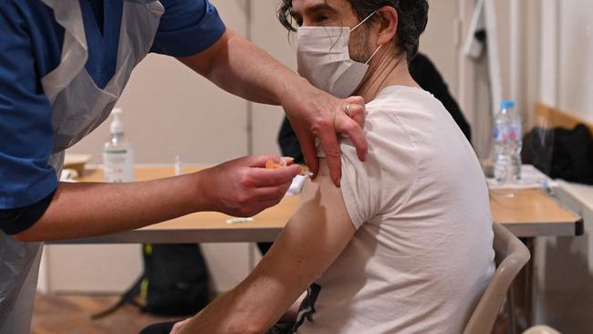 Coronavirus vaccinations will begin in Tasmania on Tuesday. Picture: OLI SCARFF/AFP