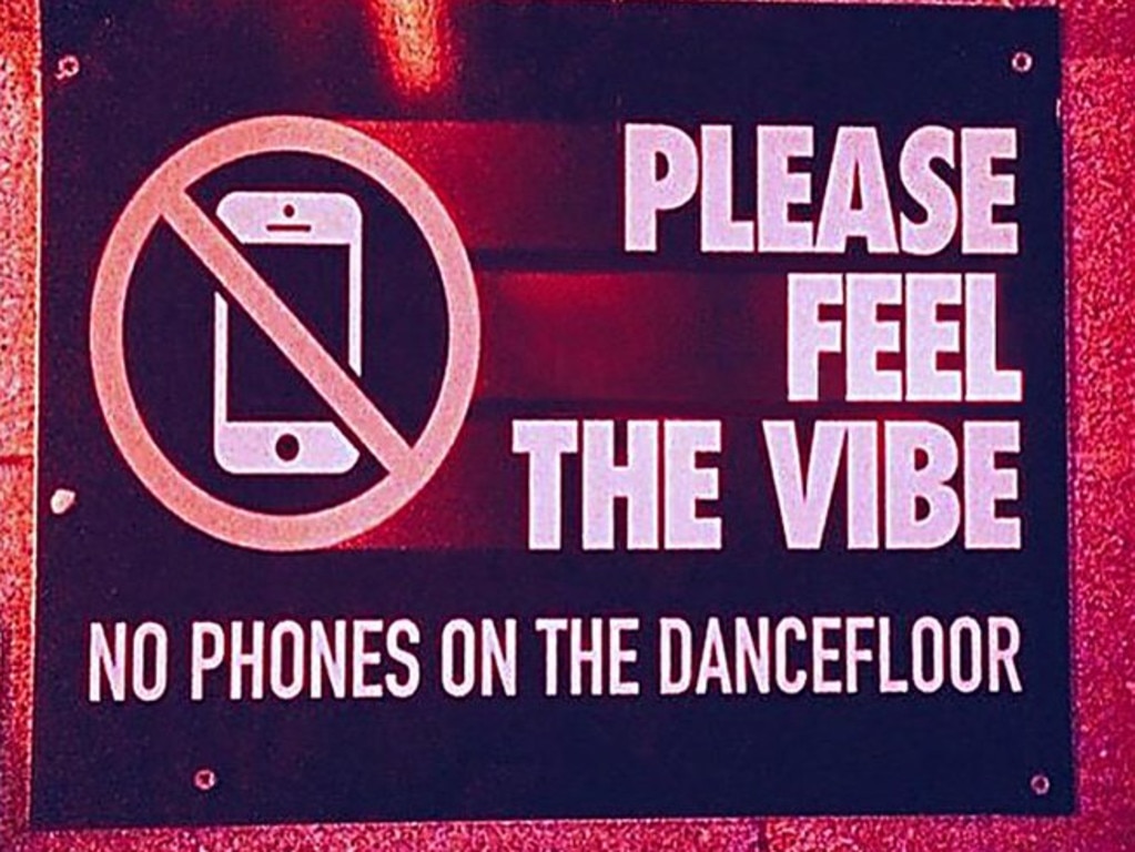 A nightclub in Ibiza has just introduced a ‘no phones on the dancefloor policy’. Picture: X