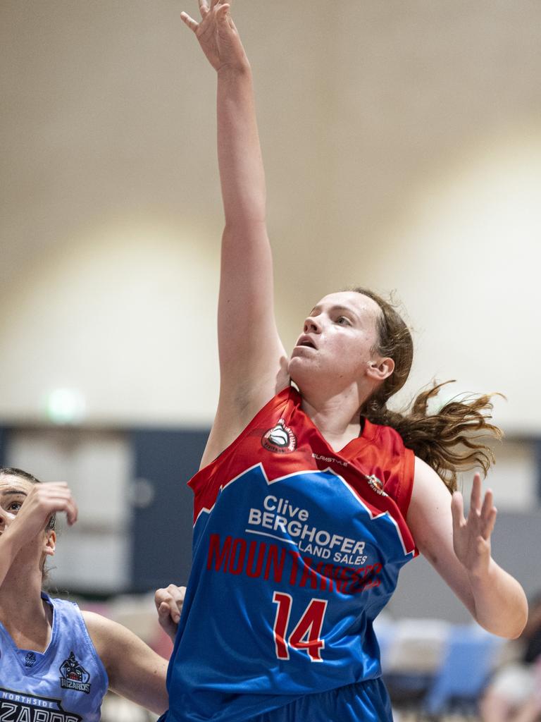 Halle Shipton for the Toowoomba Mountaineers. Picture: Kevin Farmer