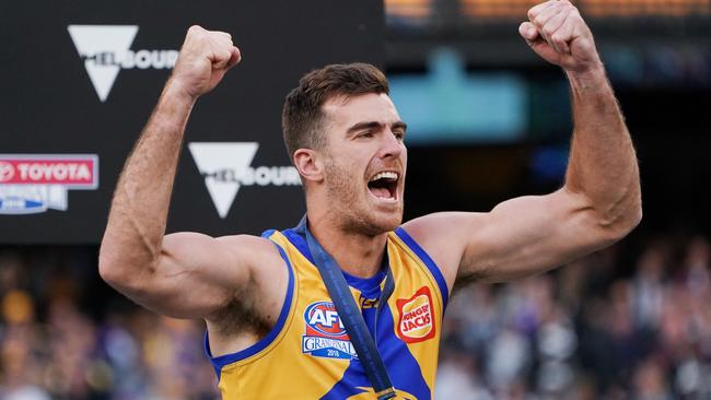 Scott Lycett looks to have played this final game for the Eagles. Picture: Getty Images