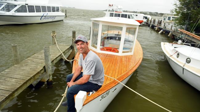 Big Duck Boat Tours owner Michael Veenstra says the region needs more boat launching facilities. Picture: Tom Huntley