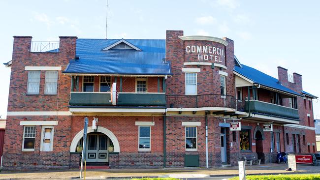 The Commercial Hotel in downtown Kaniva. Picture: Mark Stewart