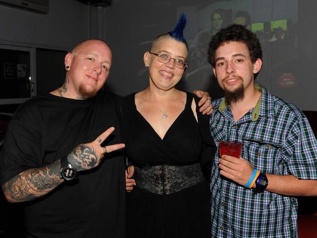 SAVVY Krys Preen, Emma Lovell and Doug Murray at the Sovereign Hotel Picture Bryan Lynch