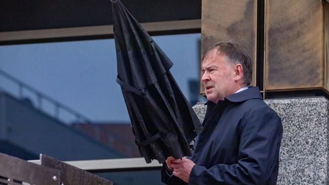 Justice Gregory Geason leaves court on Monday 15th June 2024. Picture: Linda Higginson.