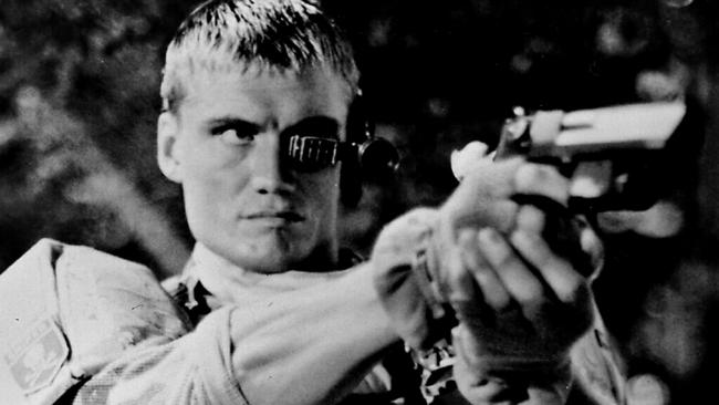 Dolph Lundgren in "Universal Soldier".