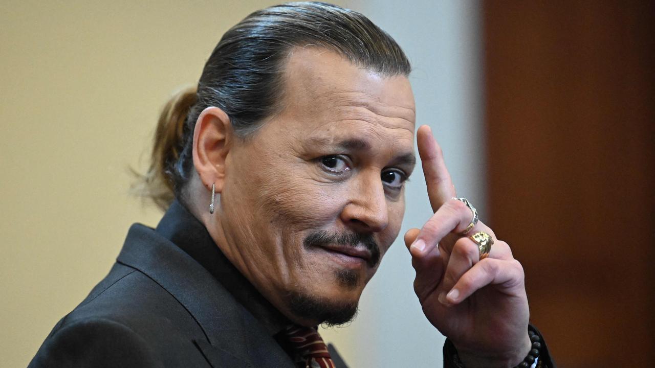 Depp in court earlier this year. Picture: Jim Watson/Pool/AFP