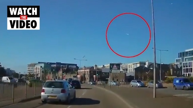 UK: Stunning dash-cam footage captures meteor hurtling over England | news.com.au — news site