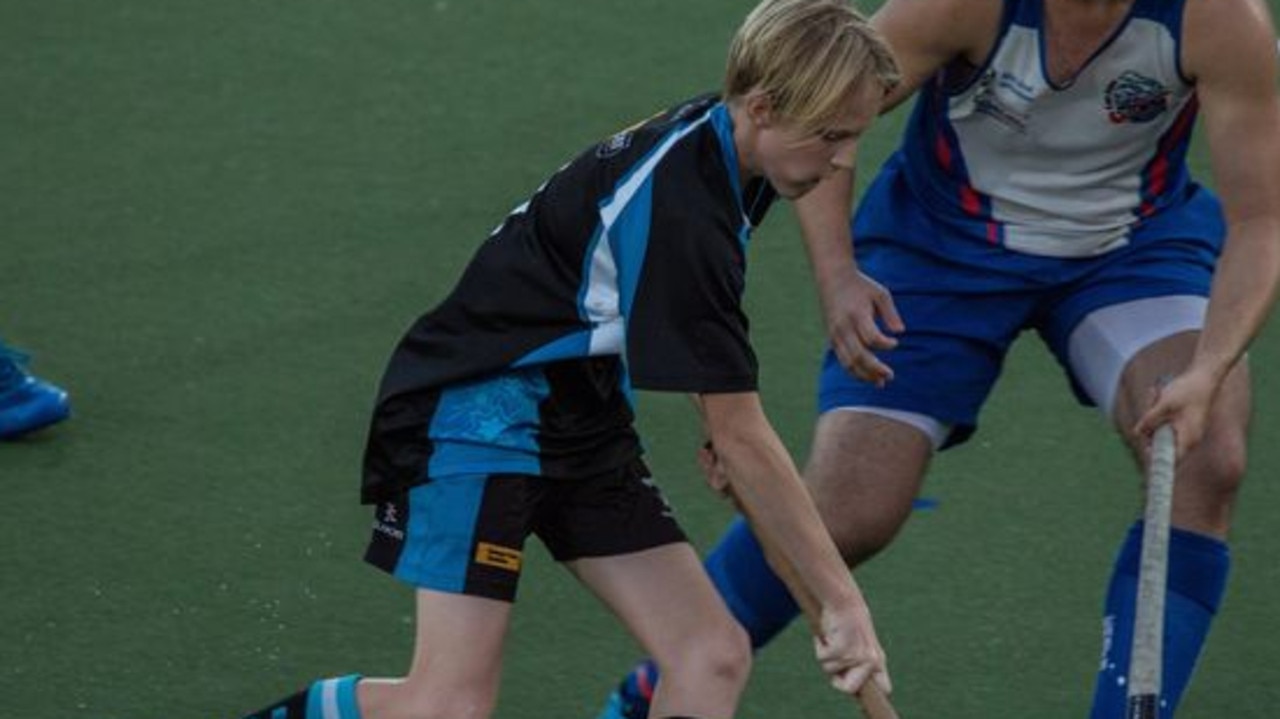 Noah Fahy has come all the way from NT's Banks Hockey Club to represent Queensland and win national under 18s Futures selection.